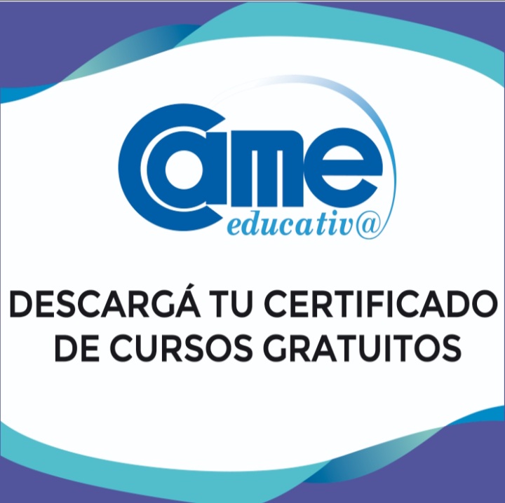 | CERTIFICADOS DE CAME EDUCATIVA |

.

Descargalo ingresando a came-educativa.com.ar/siga_test/vns/… ... tu nombre de usuario y contraseña de CAMEeducativ@.