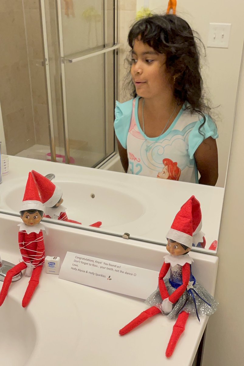 RaviMaharajh's tweet photo. #elfontheshelf2020 #scavengerhunt #memories #sheglows #keyasdad
Post #3 - Keya woke up immediately when she heard there was a scavenger hunt waiting for her! πππ
@elfontheshelf https://t.co/SDHWK3zo36