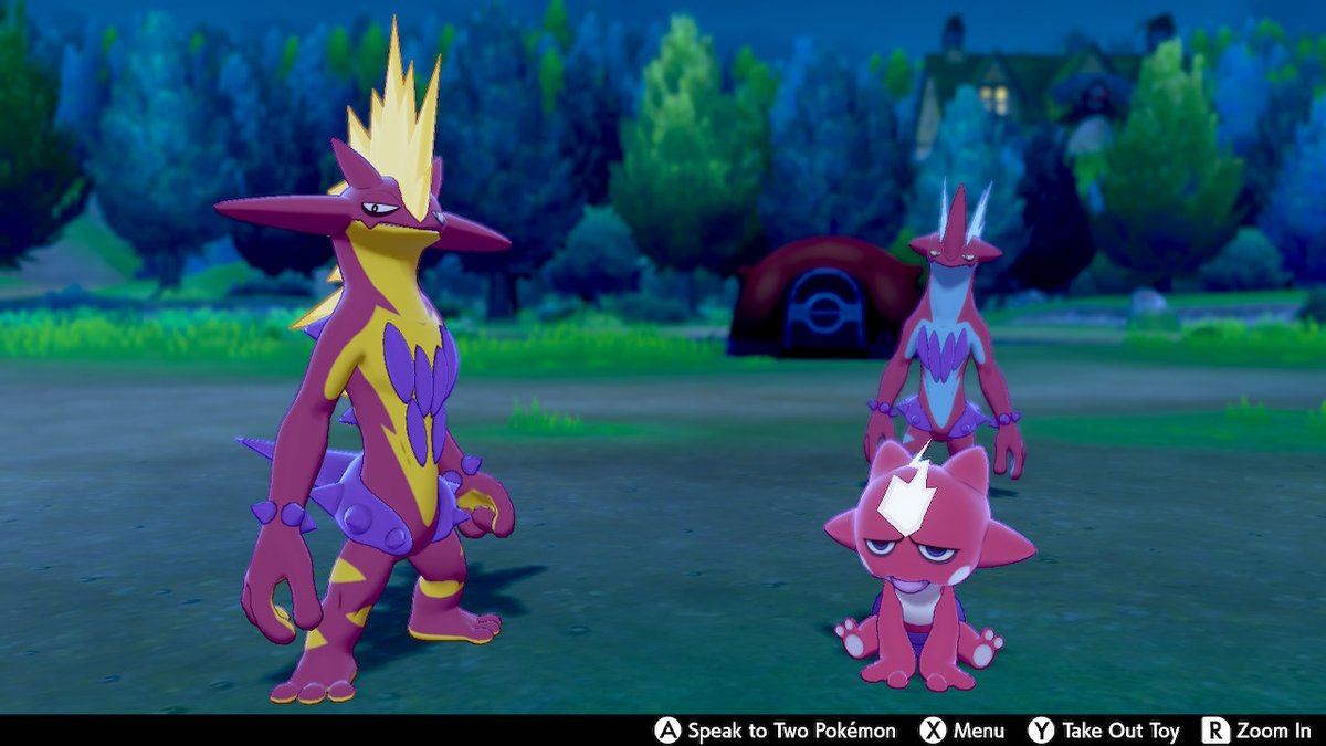 X 上的Guster Tails：「Shiny Toxel & shiny Toxtricity! #PokemonSwordShield  #NintendoSwitch #ShinyPokemon #Shiny #Toxel #Toxtricity   / X