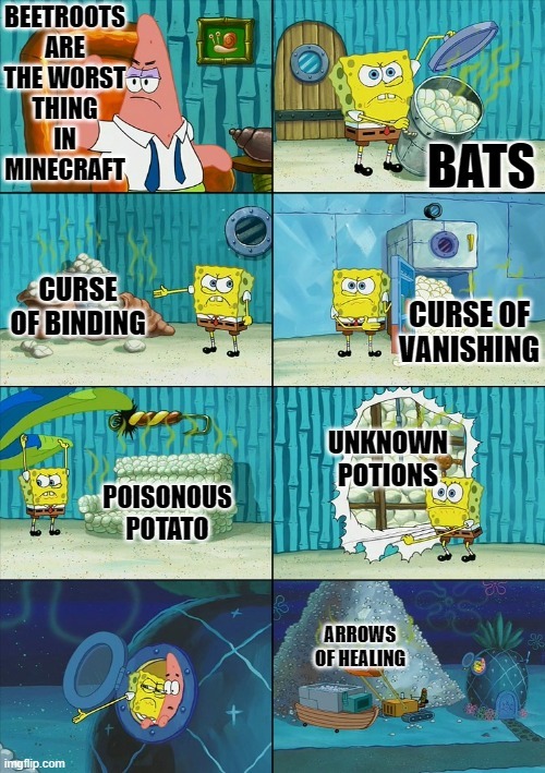 Curse of Vanishing, r/MinecraftMemes, Minecraft