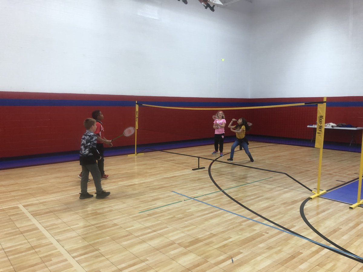 CIScards345's tweet photo. Our Cardinals are enjoying badminton in PE!  #CISReadySetReturn https://t.co/KIvOvohgiy