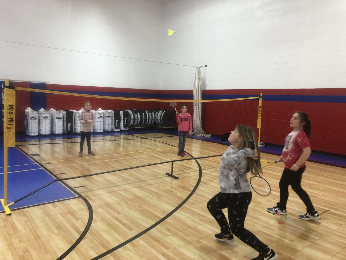 CIScards345's tweet photo. Our Cardinals are enjoying badminton in PE!  #CISReadySetReturn https://t.co/KIvOvohgiy