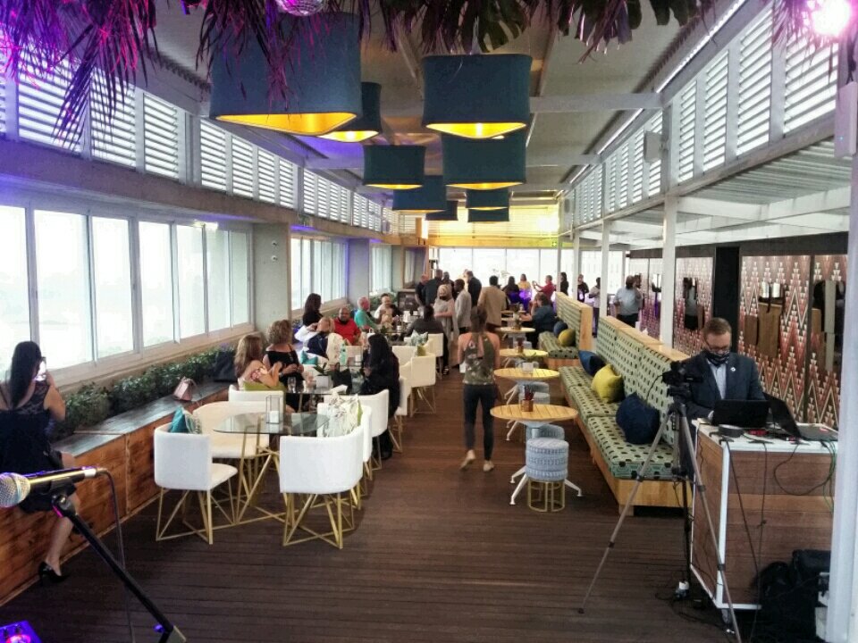 NerveEvents's tweet image. Enjoying as guests the launch of the brand new TOPAZ sky bar at the @ONOMODURBAN Onomo Hotel fantastic setup and great views ...this venue is open to the general public on Thursdays to Sundays .... could this be Durban's new hotspot ?