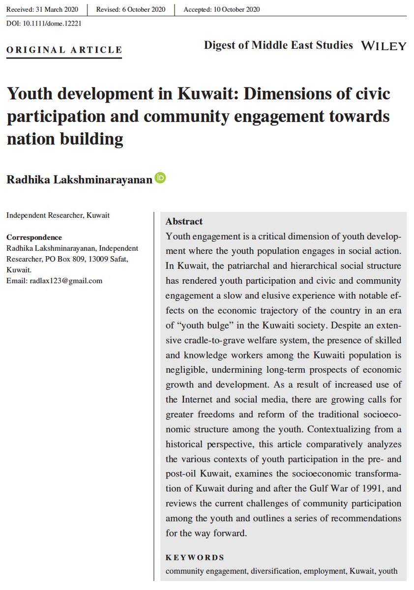 Digest of Middle East Studies tweet media