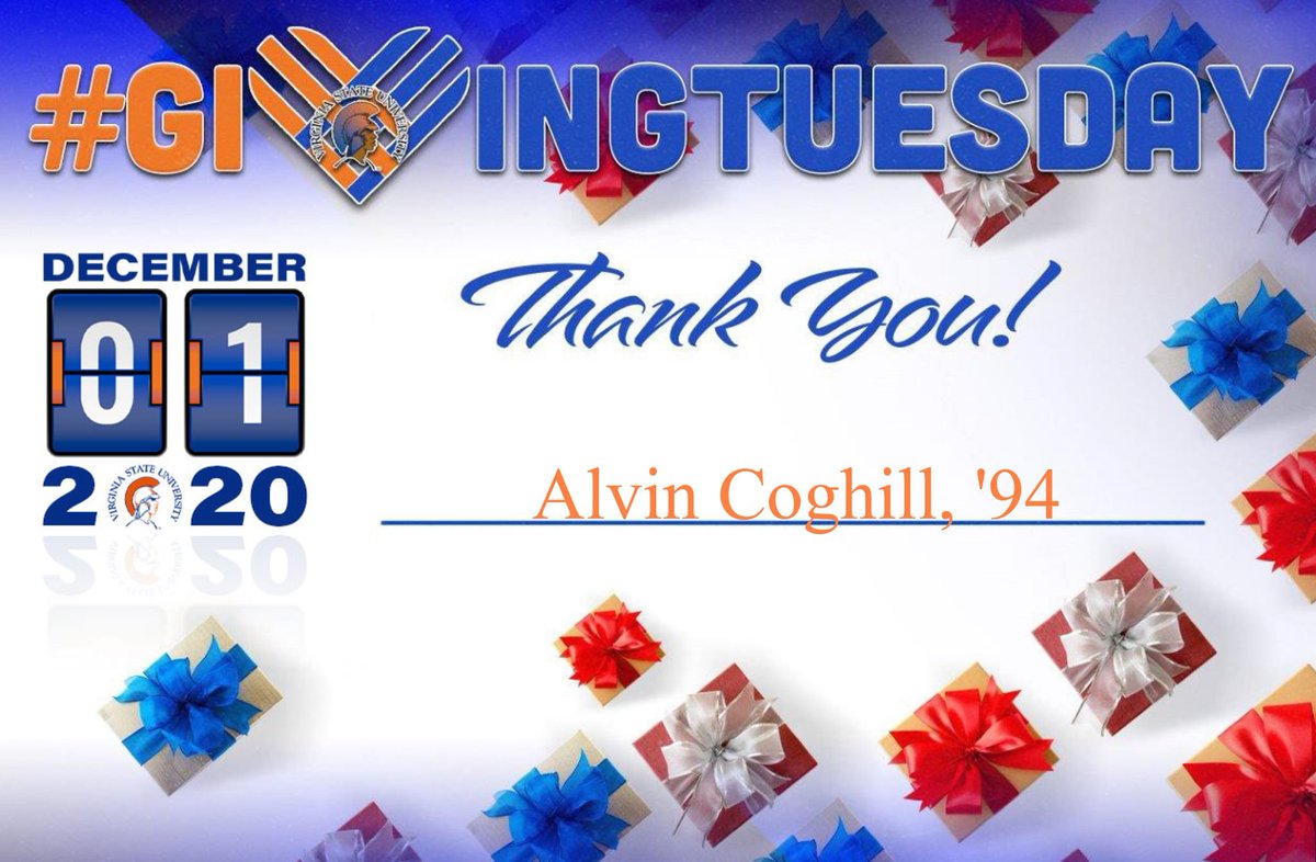VSUTrojanAlumni's tweet photo. #VSUGives 🧡💙 https://t.co/aZmWkgG3yY