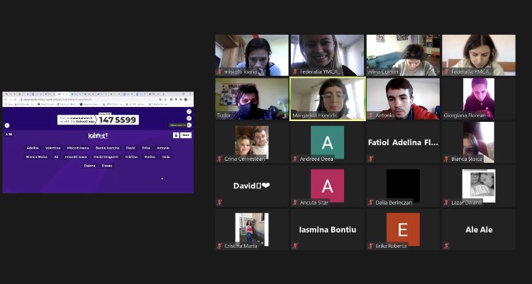 RomaniaYMCA's tweet photo. Youth participation is a key to achieve the SDGs. 🇺🇳

Today we organized an online workshop together with Liceul Ucecom Spiru Haret High School and discussed on how to make the voice of young people heard. Thank you for the great discussion!

#YforALL #EuropeanSolidarityCorps https://t.co/RLpBB7hxa5