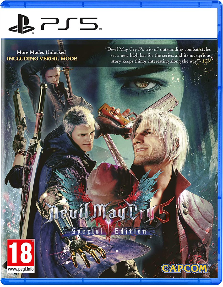 TheSharePlayers's tweet photo. #Concours : dans le cadre de la sortie de #DevilMayCry5SpecialEdition et de cette incroyable rétrospective, nous te faisons gagner un exemplaire du jeu sur #PS5 ! Pour cela, RT et follow nous ! Merci à @capcom_france qui nous a fourni le lot, followez les aussi tiens ! https://t.co/OwF1ty1Msb