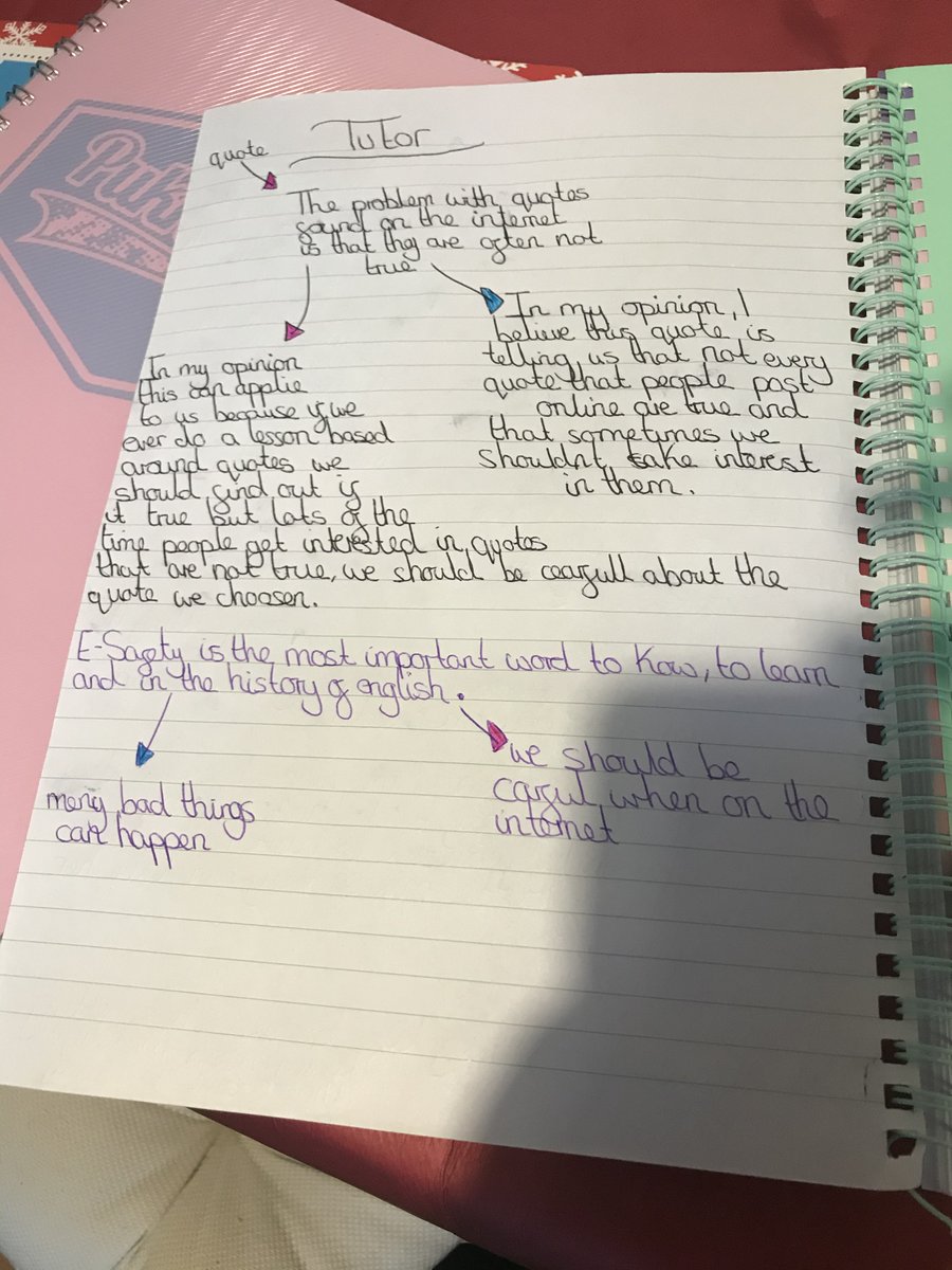 OrchardMead's tweet photo. We wanted to share some fantastic work completed by Year 7 students in their PSHE lesson on the topic of E-Safety. We are really impressed with how reflective our students have been on this topic #WeAreOMA #TMETCharacter https://t.co/hJZmGh0Bep