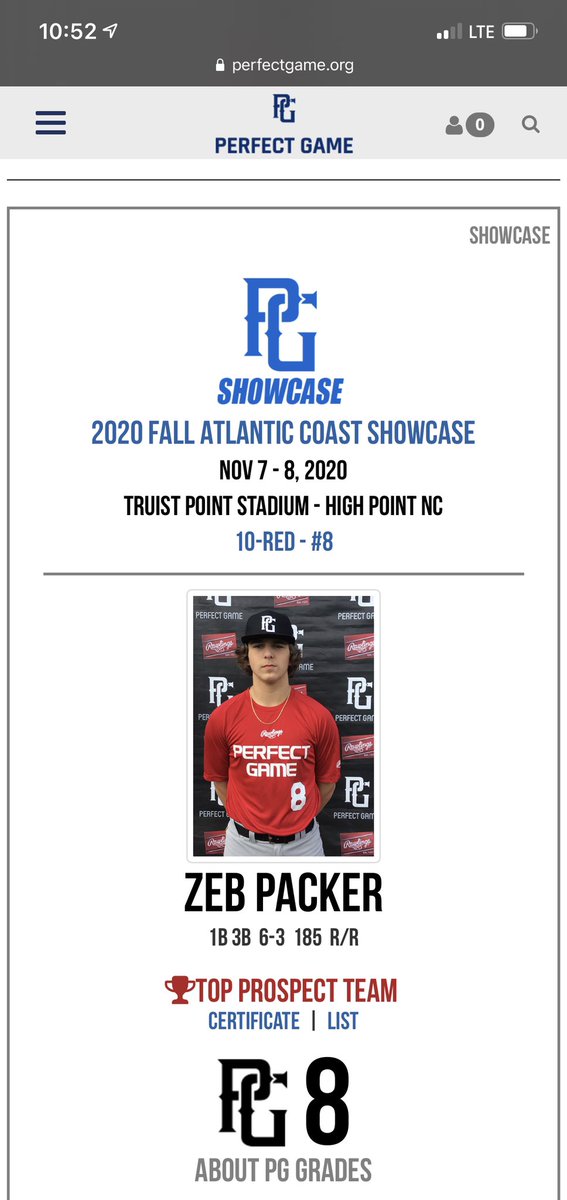 ZebPacker's tweet photo. Thank you for the grade and rank!! @PGShowcases @PG_Coastal @TRussoPG @TheCanesBB @dan_gitzen https://t.co/rAJezCTQ59