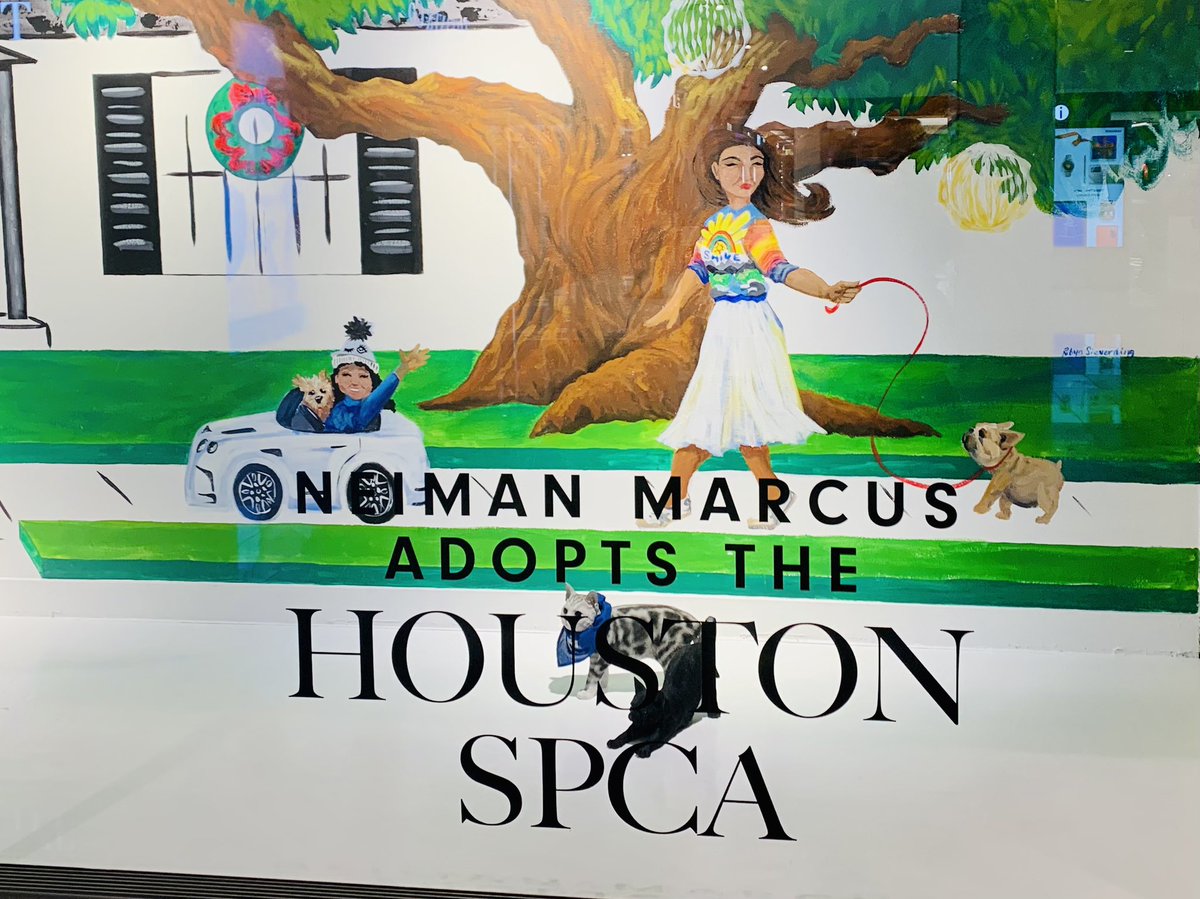 hpdcentralpal's tweet photo. Hey y’all! @neimanmarcus has adopted @HoustonSPCA! Come check out the #adoptableanimals or stop by and #donate to help #savealife. @HoustonSPCA will be here through December 23rd. 🐶🐱🐹🐰🐴 #Homesfortheholidays #Adoption #Event🎄🎁 https://t.co/0Ld0ZxbWrH