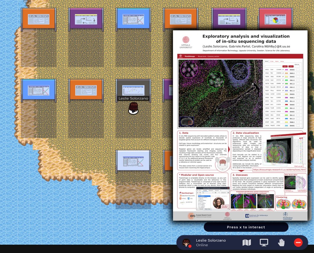 Come by my poster at #I2K2020 if you want to learn about how to visualize millions of in situ sequencing gene expression points and how you can use them to learn more about your cell types and spatial compartments! @Vi2UU <a href="/CarolinaWahlby/">Carolina Wählby</a> <a href="/gapartel/">Gabriele Partel</a>