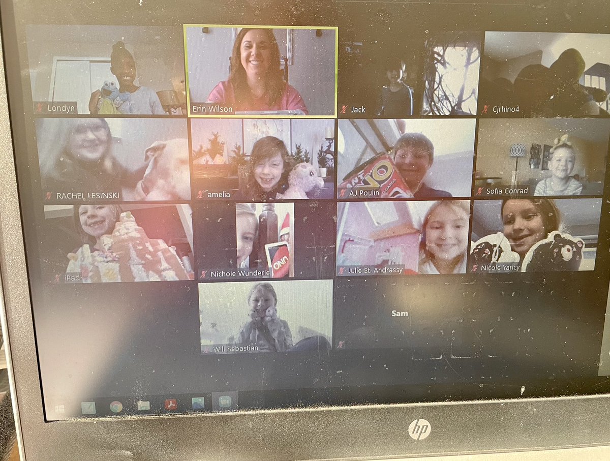 I missed seeing these sweet faces!  We had a fun meeting with some Show &amp; Tell.