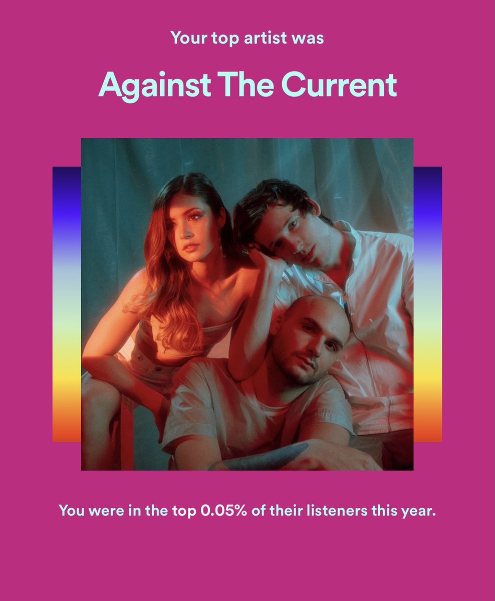 Thank you for all the amazing music you’ve made! <a href="/ATC_BAND/">AGAINST THE CURRENT</a>