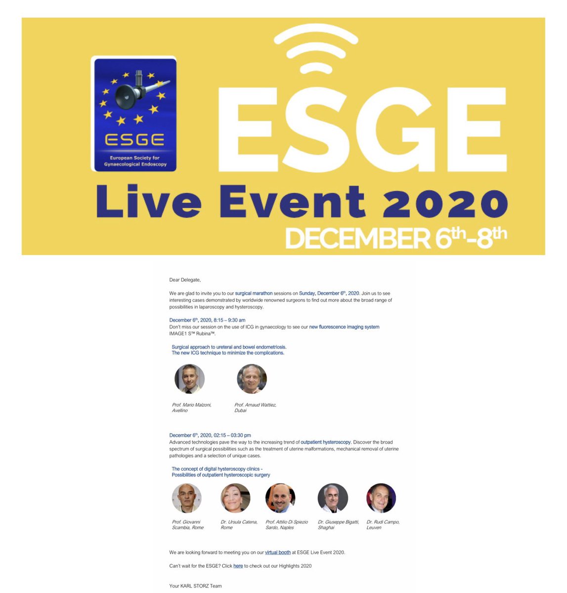 Live Event on Deep Endometriosis and Hysteroscopy