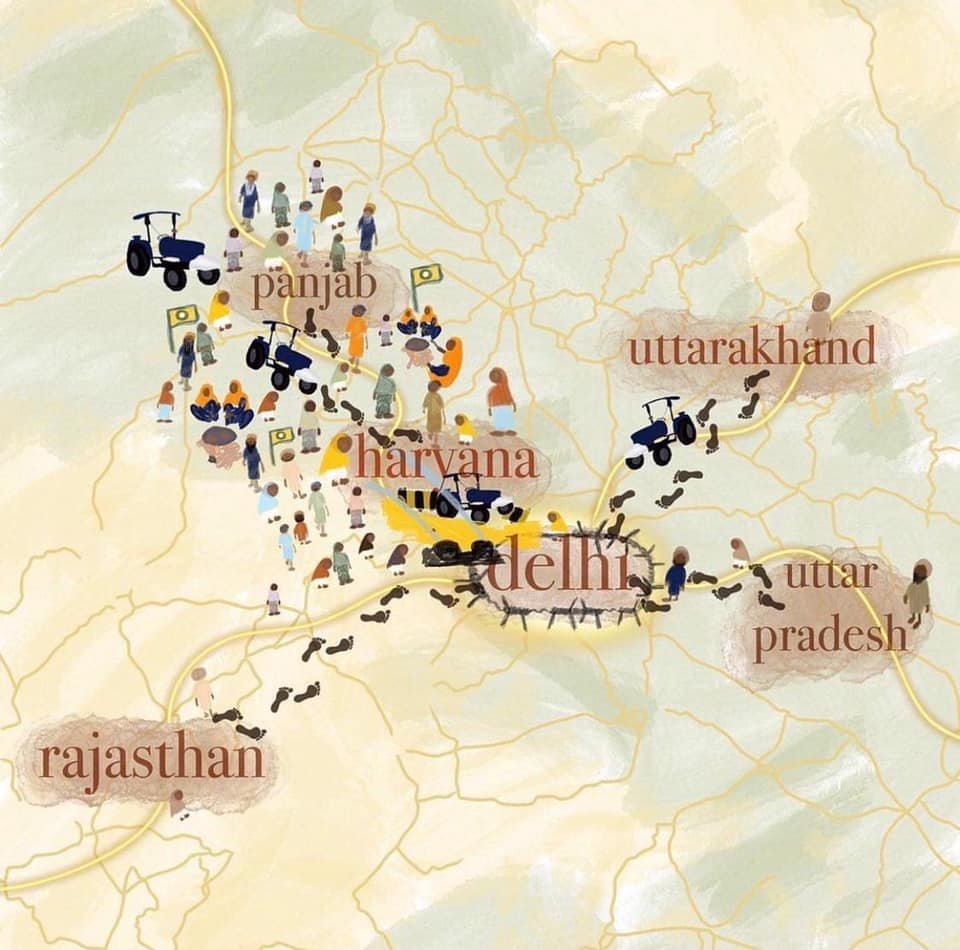 FarmerTaj's tweet image. #FarmerProtest 
#FarmerUnity
#TractorToTwitter