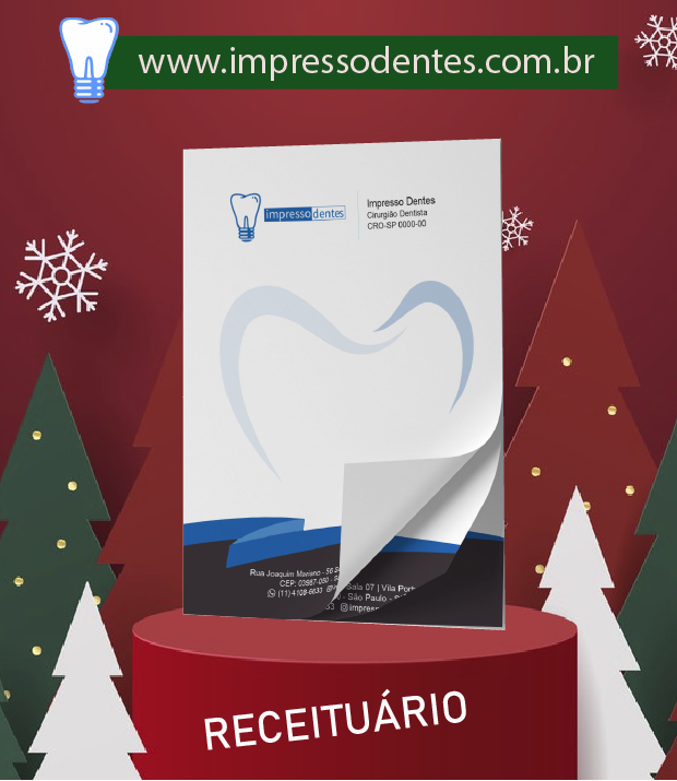 ImpressoDentes's tweet photo. É natal na #impressodentes 🎄, confira nossos produtos em nossa loja virtual. O receituário é personalizado com a sua marca. Basta nos enviar seu logotipo 😊 https://t.co/tWiwt4NFr1 Receba 10% de Desconto usando o cupom FESTAS10 #Dentista #Odonto #odontología #OdontoPorAmor https://t.co/ntqVyLcbxd