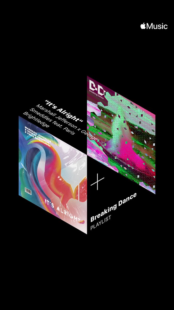 Big thanks to <a href="/AppleMusic/">Apple Music</a> for adding it’s alright to their breaking dance playlist again 🙏🏽❤️