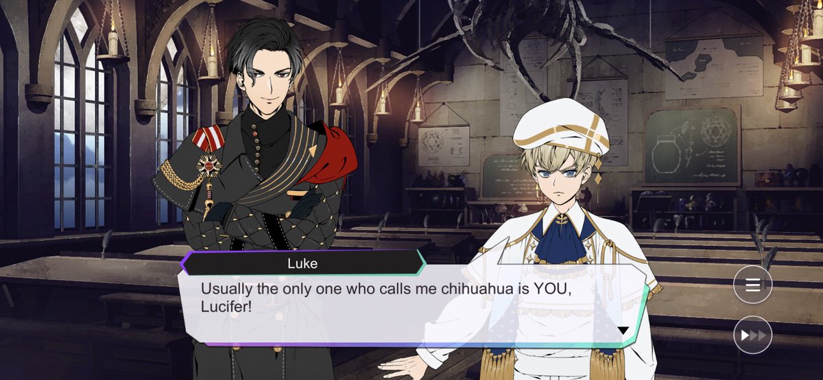 Lucifer always gently bullies Luke (including being the person who started the chihuahua thing)