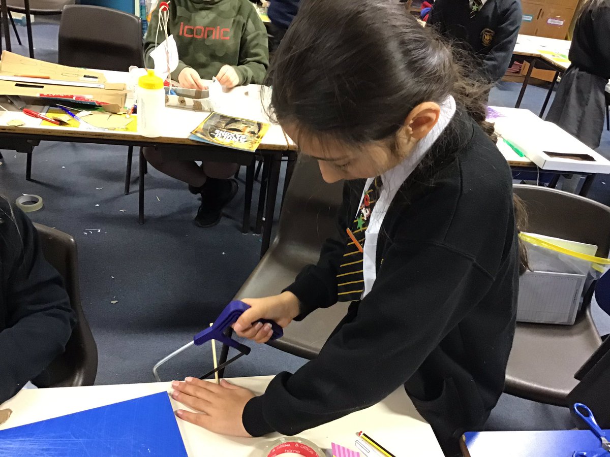 Stjohnscoventry's tweet image. What a great day we have had in year 5! We have learnt lots of new skills and created fabulous Viking longboats. #hacksaws #stanleyknives #safetyfirst #sensiblefun #designandtechnology  #drive #excellence #teamwork
