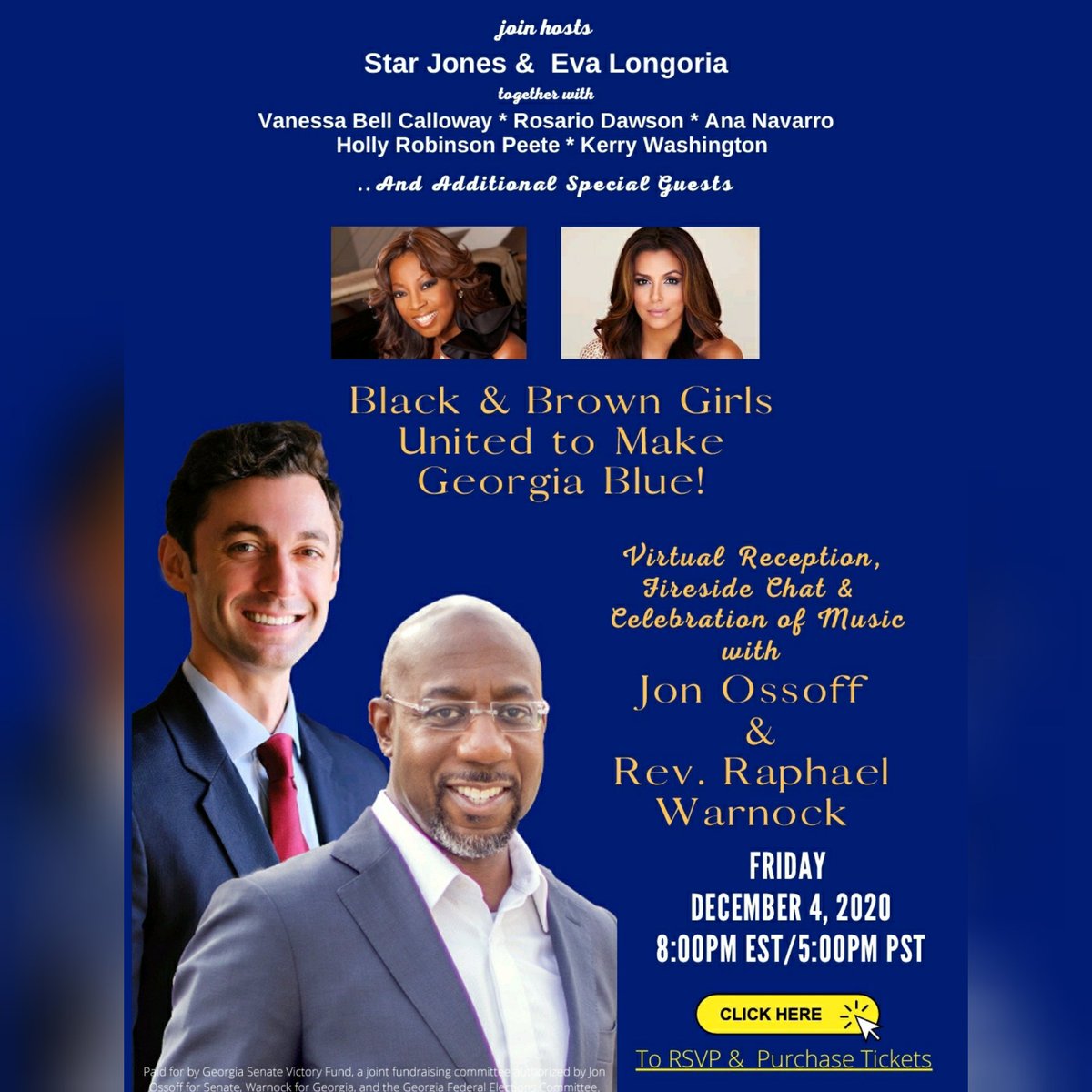 ReecieColbert's tweet photo. Anyways, 2 Senate seats are up in GA that will determine whether we just argue about slogans on Twitter for 2 yrs or ditch Mitch as Majority Leader &amp; get ish done. Support #JonOssoff &amp; #RevWarnock with this grassroots fundraiser Friday. Tickets:
https://t.co/biolt50XKF https://t.co/EGG7e7ozSA