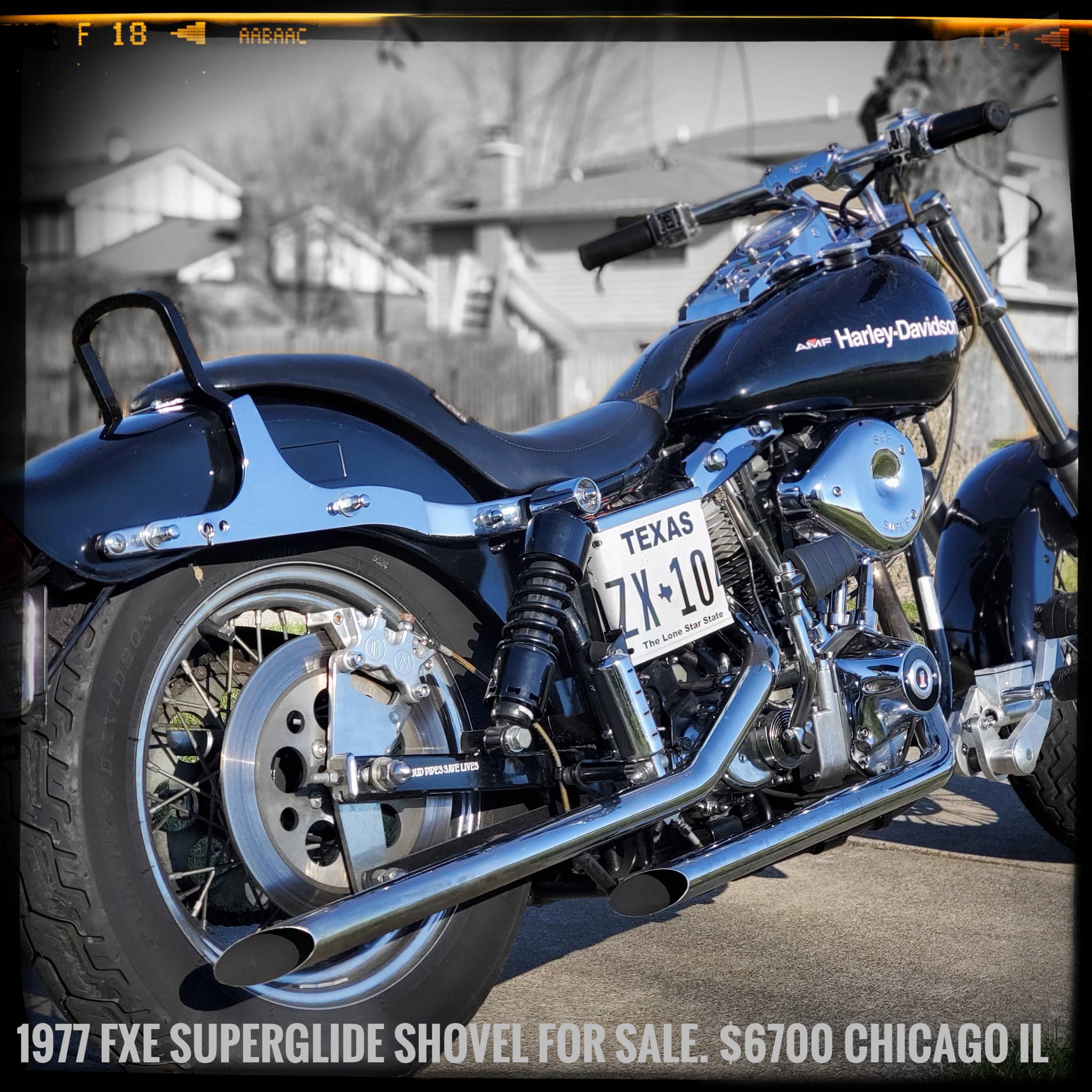 激レア　HARLEY DAVIDSON FXE1200 SUPER GLIDE Bikes By Bruce - HD FXE1200 Super Glide