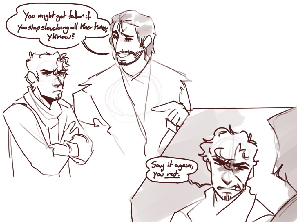 Not me making another gay asshole man with a secret heart of gold oc? #ContempromancySMP