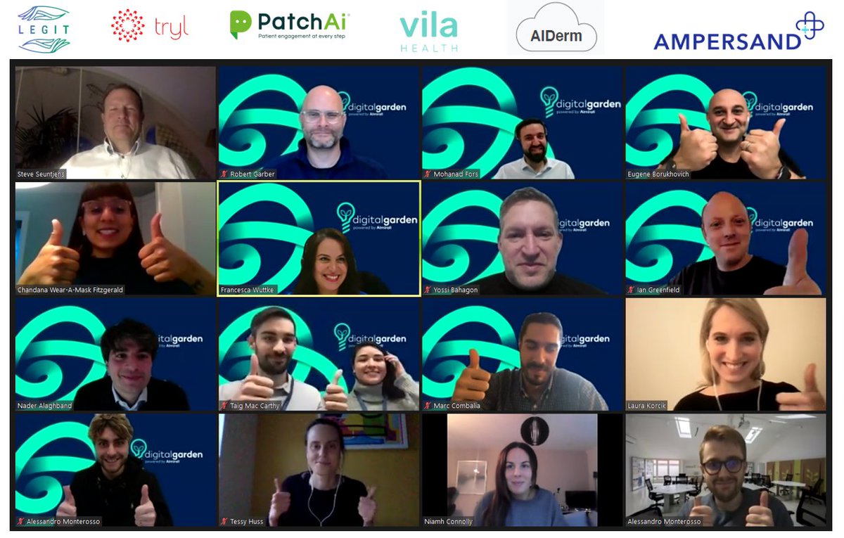 almiralldg's tweet photo. Please join us in welcoming our Second Harvest of the Digital Garden!
#AiDerm #Ampersand @LegitHealth_ @iPatchapp @TrylApp #Vila_Health 
#startups #Digitalhealth #Health #innovation #dermatology https://t.co/Jw9WZIan0S