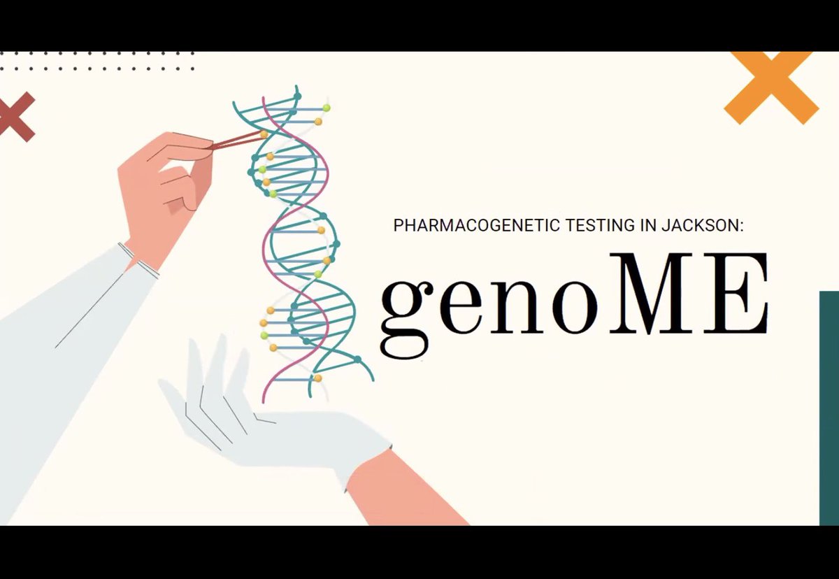 Our last group is genoME. They would offer PGx testing in a new pharmacy in the Jackson area. This group even contacted a lab service and spoke with an executive there about costs and how pharmacies could get started!!  #UMBeyondDispensing 9/