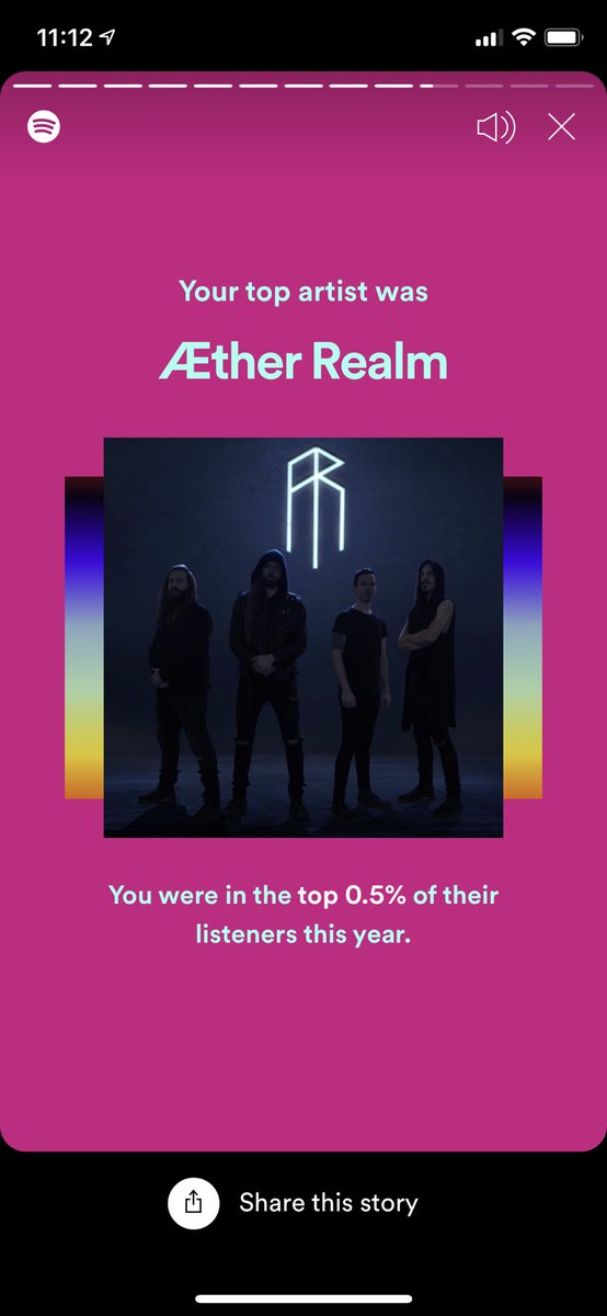 Xarbodnn's tweet photo. The results are in, with @AETHERREALM rocking the top. Really glad I found these guys and their music has been a huge help to get through this wacky year, as well as huge influences to my creative writing. https://t.co/SZkloutdah