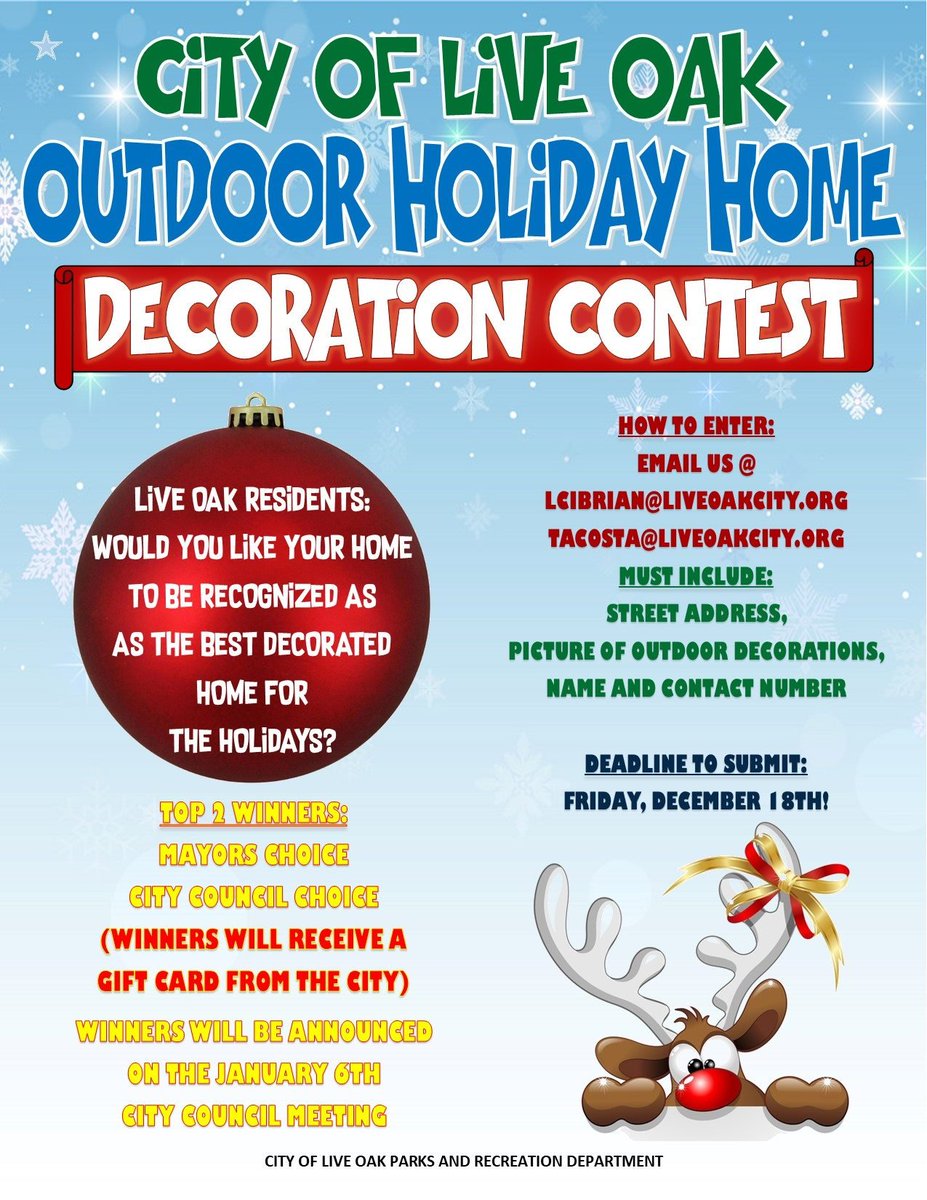 Decoration Contest!!