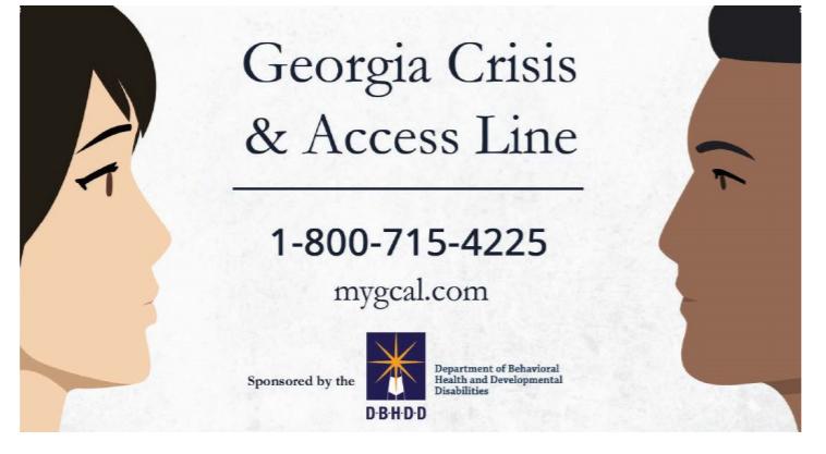 GADHS's tweet photo. Whether you need to get help in a crisis, access services or find long-term support, the Georgia Crisis &amp; Access Line is here for you https://t.co/2Dqje9uiOc https://t.co/sAltCO6fev
