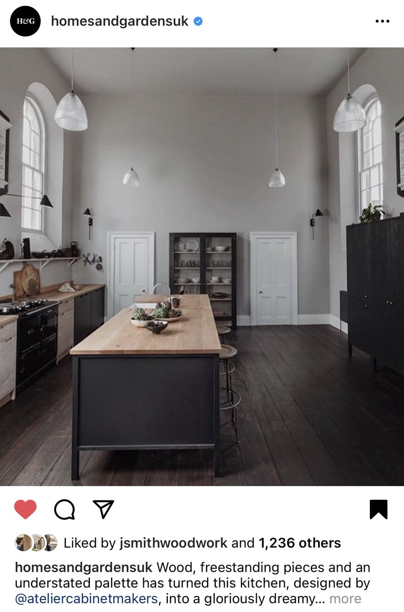 So lovely of <a href="/homesandgardens/">Homes & Gardens</a> to share the beautiful chapel kitchen that we designed and made last year! One of our absolutely favourite projects to date - instagram.com/p/CISaEdNFvb_/…