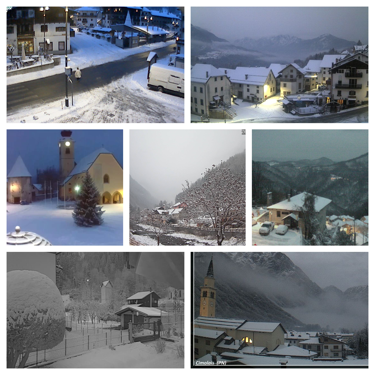 staff_M_Fedriga's tweet photo. ❄️ La prima neve in #FriuliVeneziaGiulia.  Spettacolo! 🤩

[foto @meteo_fvg]
#Comeglians 530m
#ForniAvoltri 880m
#ForniDiSopra 907m
#Liariis 690m
#Tarvisio 760m
#Cimolais 652m
#Drenchia 680m https://t.co/PLmlIROmo5