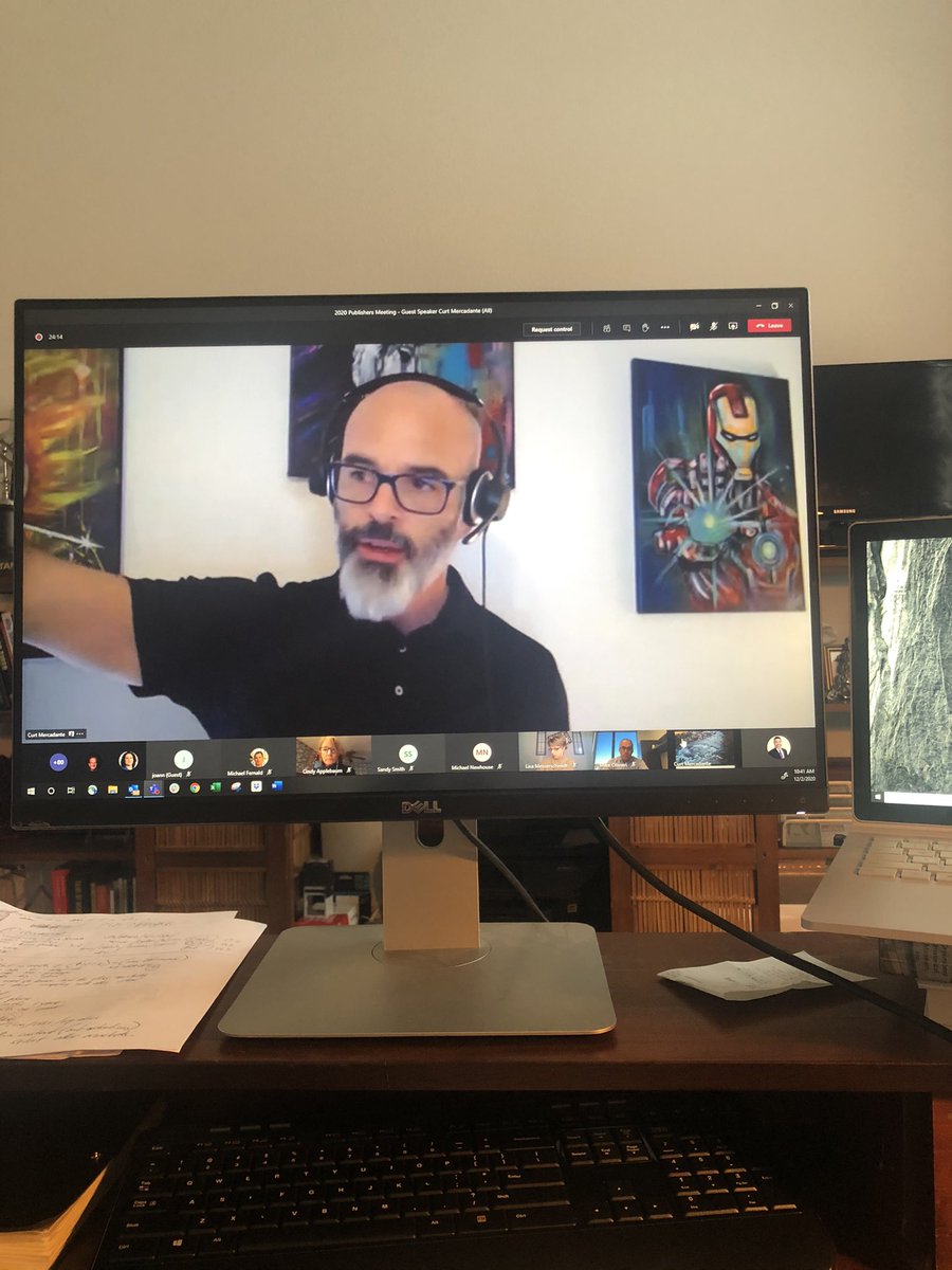 Here’s my view of the “stage”.  Great keynote today.  Thanks!