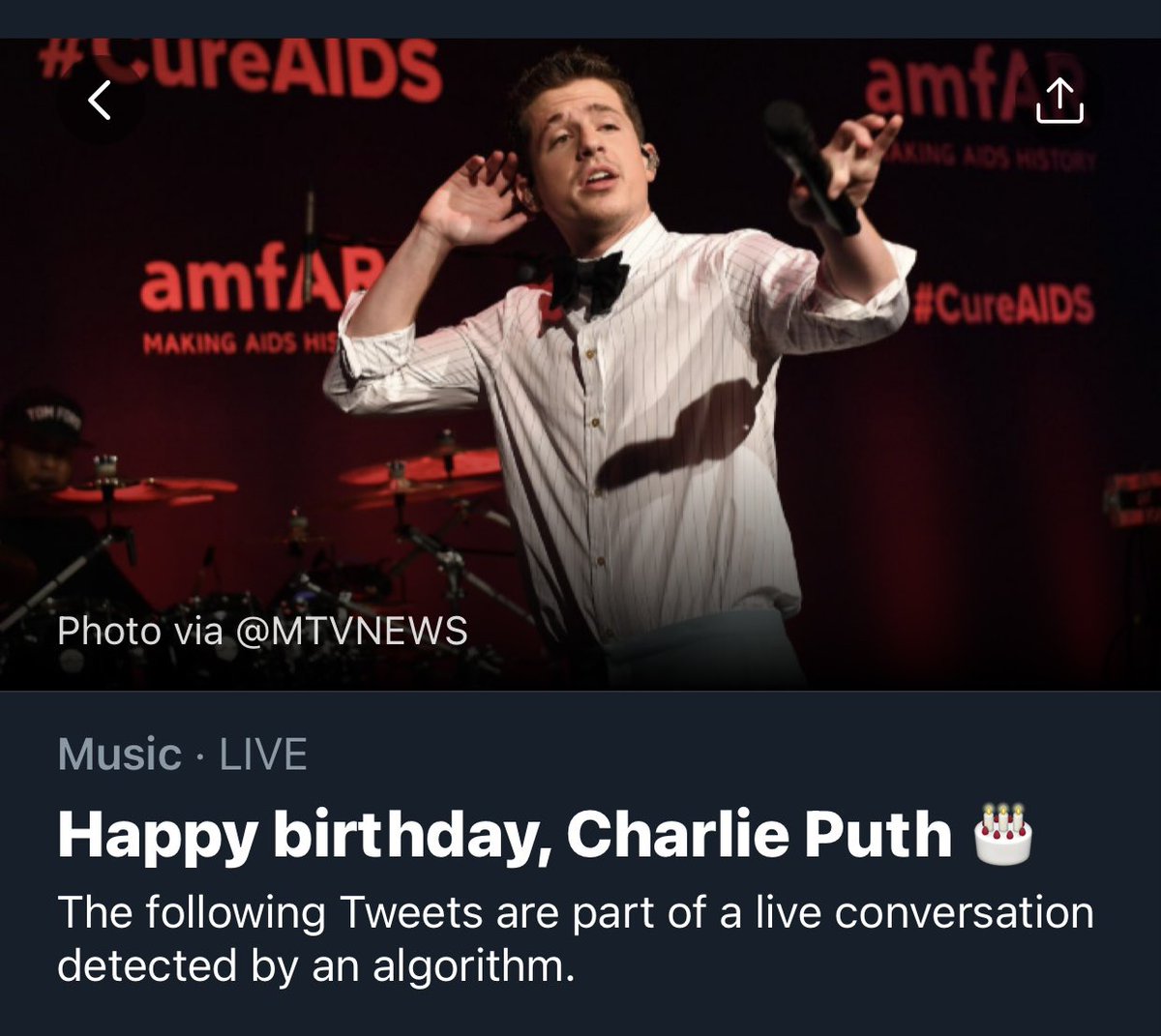 alohamel808's tweet photo. Love seeing all the happy birthday messages trending to @charlieputh today 🥺 I hope he sees how much he’s loved ♡︎♡︎♡︎ 
#HappyBdayCharliePuth https://t.co/N7In0YAHKH