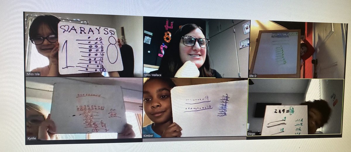 MissWallaceWMES's tweet photo. @levelupteacher check out these mathematicians utilizing choice! They are able to build an array using 2x9 and 9x2 and got the same product! #UDLatSacs #MathmaticiansChoose #CreativeThinkers https://t.co/2Xi2knGhaQ
