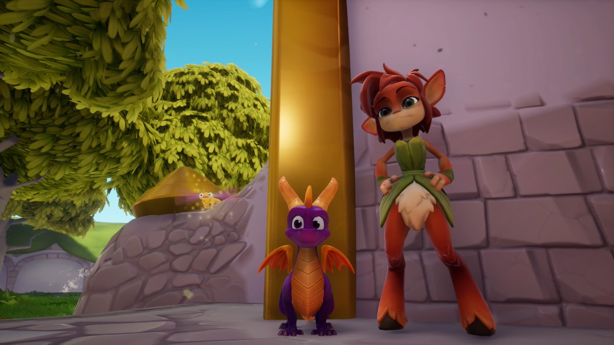 lovers_nero's tweet image. かわいいね。#Spyro2 #PS4share