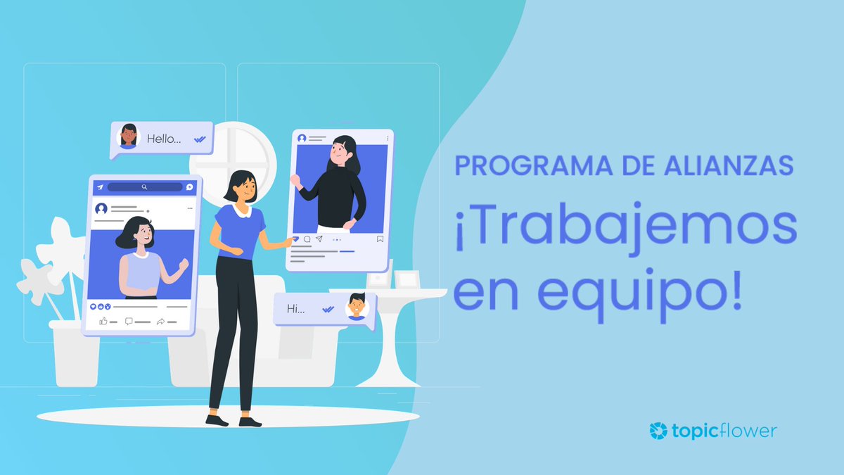 TopicFlower's tweet photo. Si quieres hacer #guestblogging, o tienes un proyecto en mente y quieres contar con #TopicFlower ¡Súmate a nuestro programa de #Alianzas! Déjanos tu mensaje y te contactaremos 🤩
👉https://t.co/UbzUutyd08 https://t.co/RO5sz9YlOS