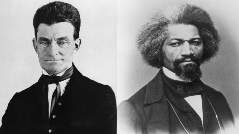 Frederick Douglass travelled to London to avoid being prosecuted for his role in Harper’s Ferry.