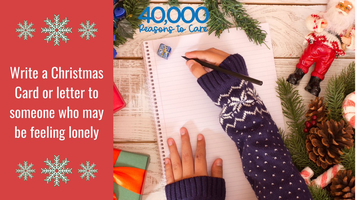 40,000 Reasons To Care (@reasons2care) on Twitter photo Don't underestimate the pleasure a Christmas card or letter can give someone experiencing loneliness!
#40000reasonstocare @MindBLMK <a href="/leightonbuzzard/">Leighton Buzzard</a> <a href="/LBbuzzradio/">Leighton Buzz Radio</a> <a href="/LBOnews/">LB Observer</a> <a href="/CABedfordshire/">Community Action: Bedfordshire</a> <a href="/TotallyLocal_LB/">TotallyLeightonBuzzard</a> <a href="/letstalkcentral/">Central Bedfordshire Council</a> <a href="/lrsurgery/">Leighton Road Surgery</a> <a href="/sobedfordshire/">So Bedfordshire</a> <a href="/LLTCNews/">Leighton-Linslade TC</a> <a href="/bedsrcc/">Beds RCC đź’šđź’ś</a> Don't underestimate the pleasure a Christmas card or letter can give someone experiencing loneliness!
#40000reasonstocare @MindBLMK <a href="/leightonbuzzard/">Leighton Buzzard</a> <a href="/LBbuzzradio/">Leighton Buzz Radio</a> <a href="/LBOnews/">LB Observer</a> <a href="/CABedfordshire/">Community Action: Bedfordshire</a> <a href="/TotallyLocal_LB/">TotallyLeightonBuzzard</a> <a href="/letstalkcentral/">Central Bedfordshire Council</a> <a href="/lrsurgery/">Leighton Road Surgery</a> <a href="/sobedfordshire/">So Bedfordshire</a> <a href="/LLTCNews/">Leighton-Linslade TC</a> <a href="/bedsrcc/">Beds RCC đź’šđź’ś</a>