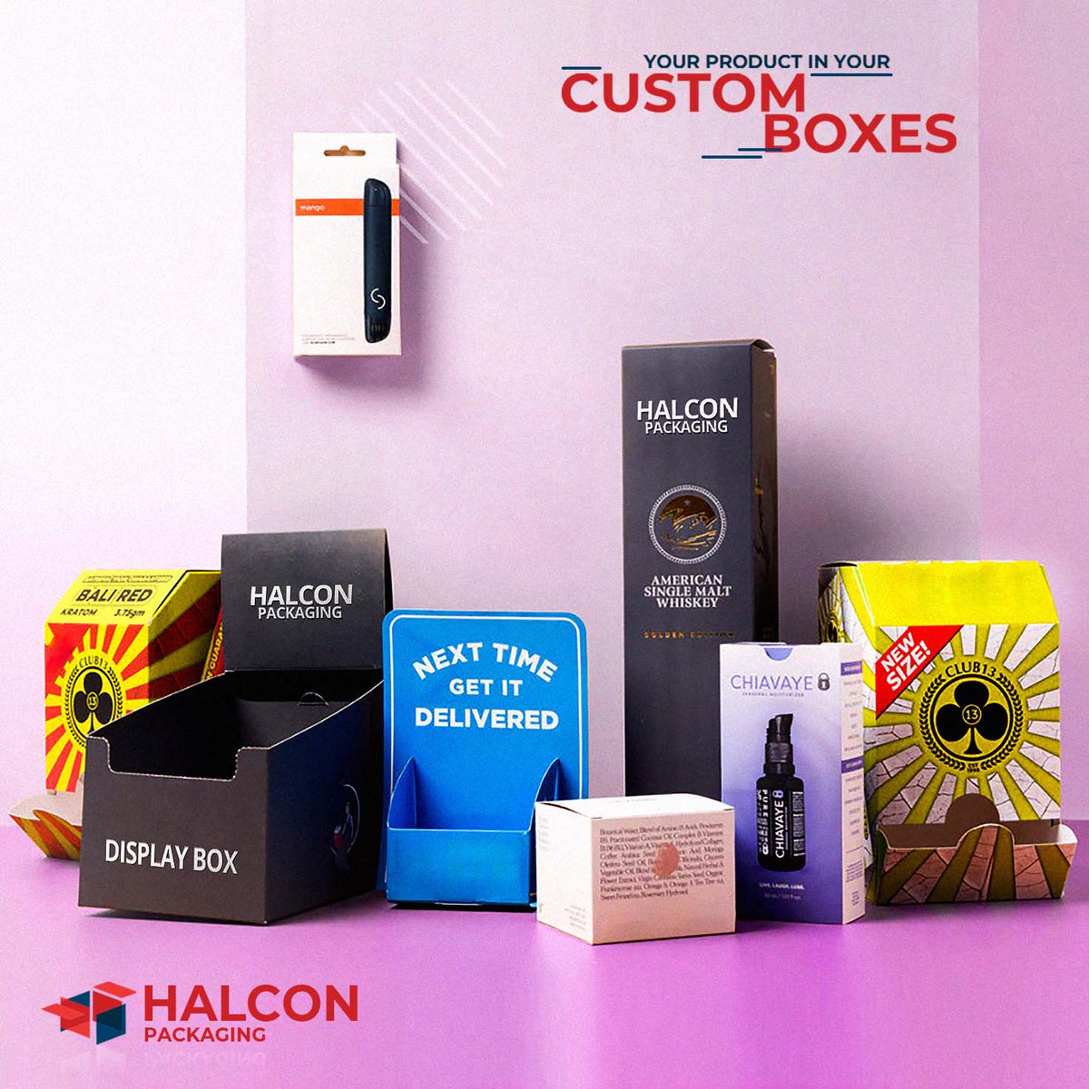 HalconPackaging's tweet image. #Displaypackagingboxes are used to display products to consumers. #CustomCounterdisplayboxes are made of cardboard that can be tailored according to the shapes and sizes.
👉 halconpackaging.com/Boxes-By-Style…