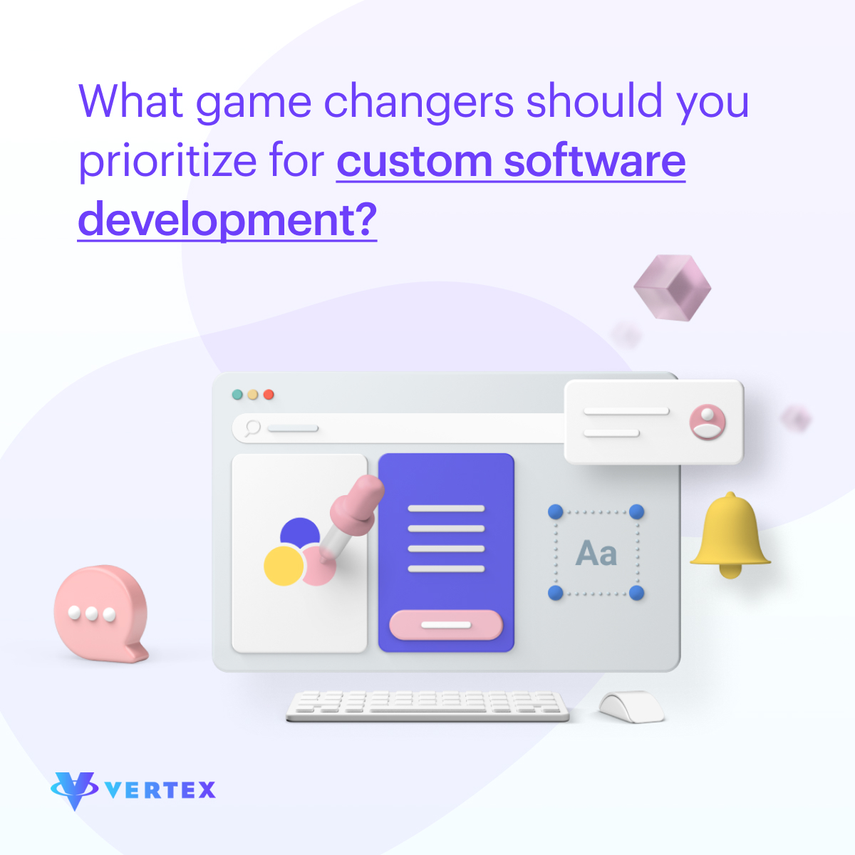 VertexSoftware's tweet image. Ready to unlock a new level in custom software development? Try these game-changing tips for your next custom software project: 

Link: zcu.io/ucgI 

#vertexinsights #techintexas #programming #techie #softwaredevelopment #coding #techtrend #cx #automation #technology