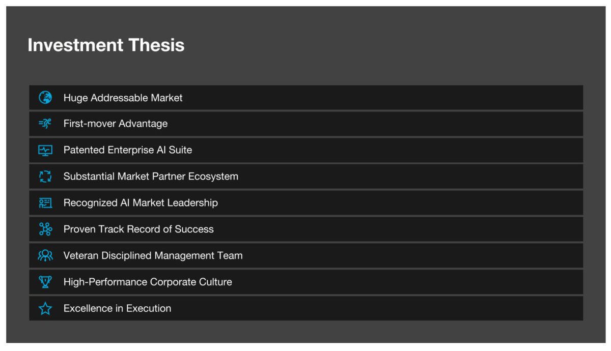 19/ Concluding ThoughtsC3 has everything we want in a high conviction bet:- A+ Founder/CEO with ample skin in the game- Fantastic culture- Dedicated Employees- High switching cost product- Pick-and-shovel business for a massive digital transformationThanks for reading!