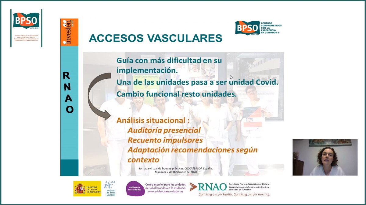 Araceli Prieto del @HManacor en #JVBPSO20
Adaptación a #COVID19 de la GBPC #AccesosVasculares
@BPSOspain @CCEIJB @Investenisciii