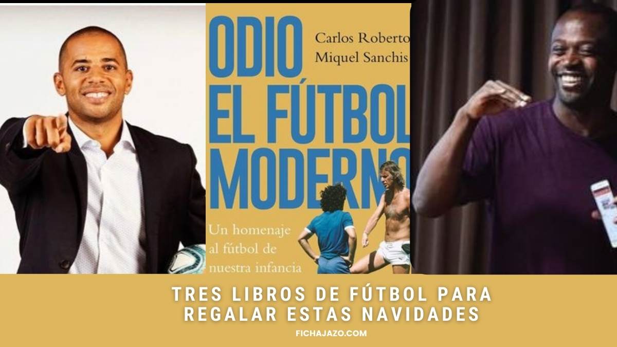 FichajazoWeb's tweet image. Tres libros de fútbol para regalar estas navidades fichajazo.com/la-biblioteca-…