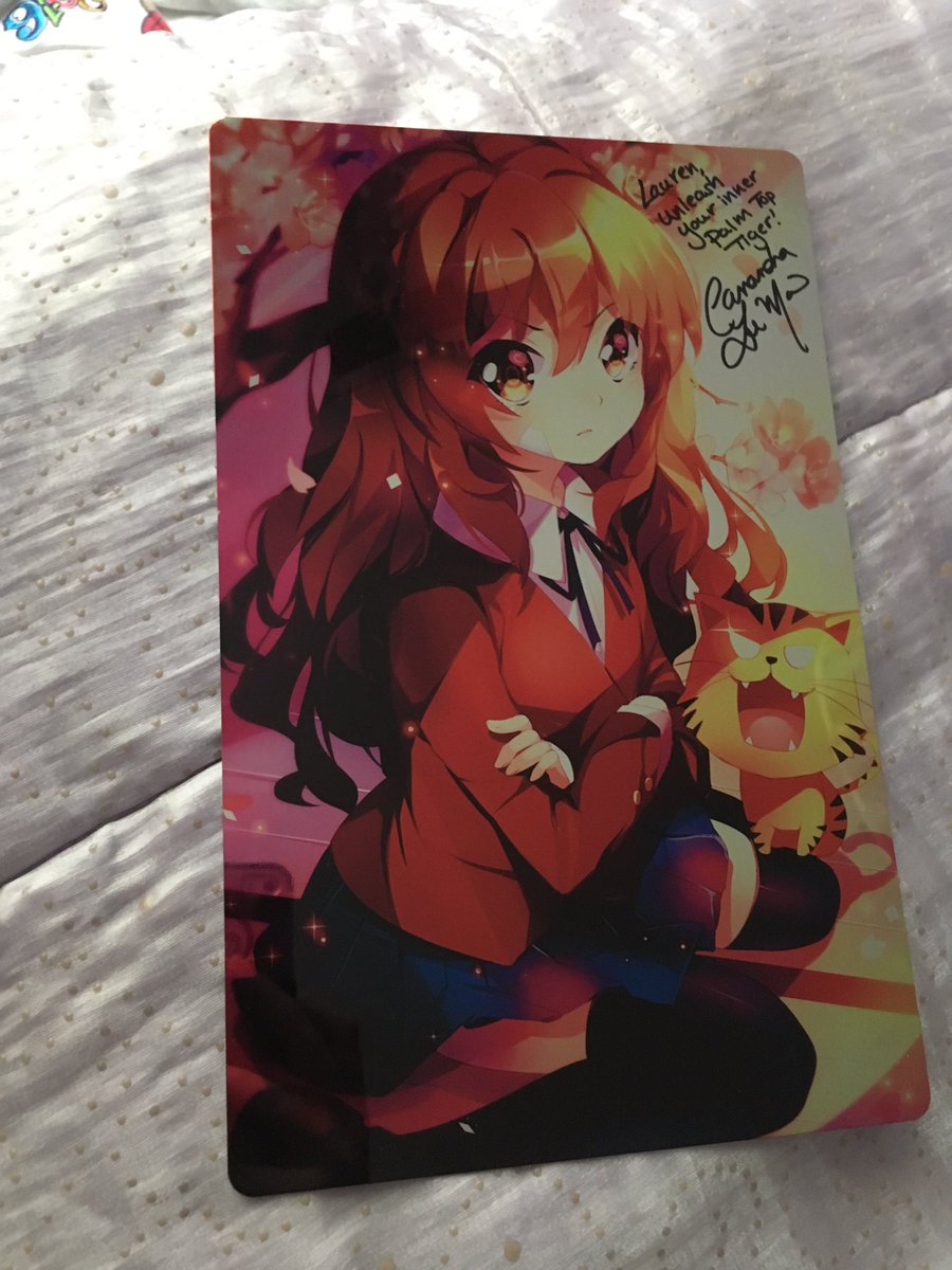 xlaginger's tweet photo. It’s beautiful! 🐯 😭 And the metal is so cool! Thank you so much @SoCassandra @colorworldbooks https://t.co/xuJsbizdih