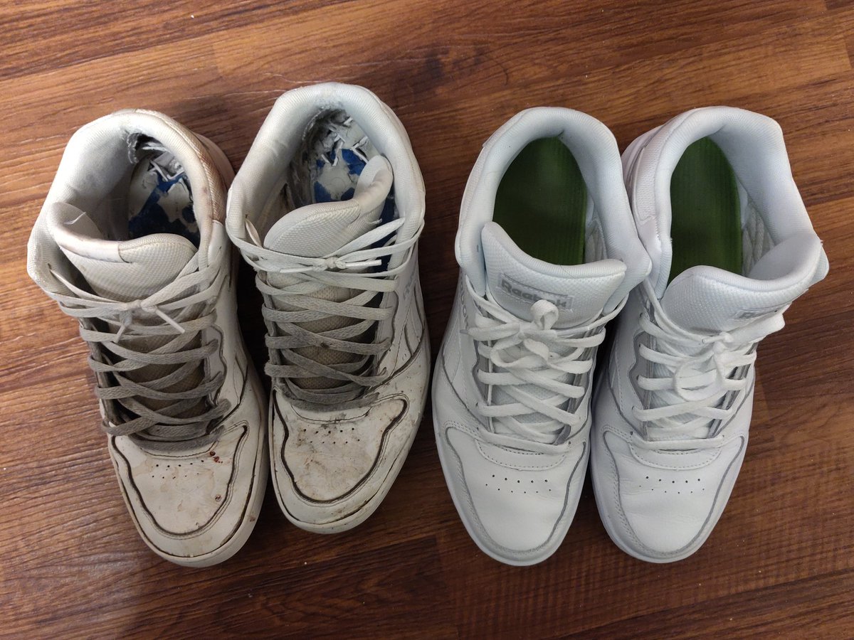 PaulDevlinMD's tweet photo. Meet the new shoes. Same as the old shoes. Thanks for a great one and a half years! https://t.co/yyrG7CokI6
