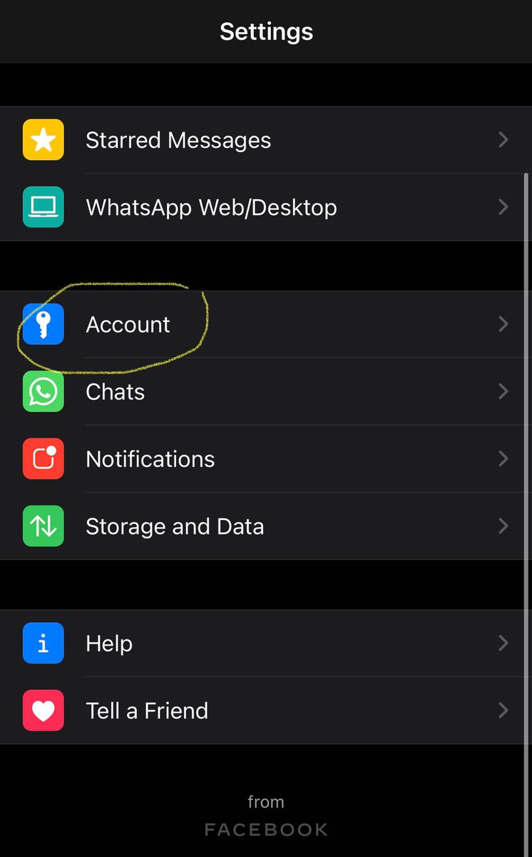 4/ A good way to prevent this from happening is to turn on 2 Factor Authentication in the Settings of WhatsApp. If you haven't done so already, go to Settings -> Account -> Two-Step Verification.