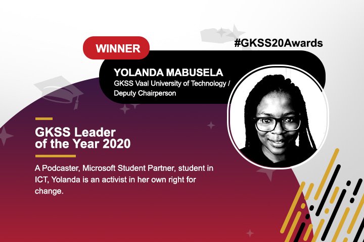 G E E K U L C H A 🇿🇦 (@geekulcha) on Twitter photo Congratulations to Ms <a href="/YolandaMabusela/">Yolanda Mabusela 🇿🇦</a> 🥳 well done geekship for your hard work and leadership!
#GKSS20Awards #GKSS2020 #iBlameGK Congratulations to Ms <a href="/YolandaMabusela/">Yolanda Mabusela 🇿🇦</a> 🥳 well done geekship for your hard work and leadership!
#GKSS20Awards #GKSS2020 #iBlameGK