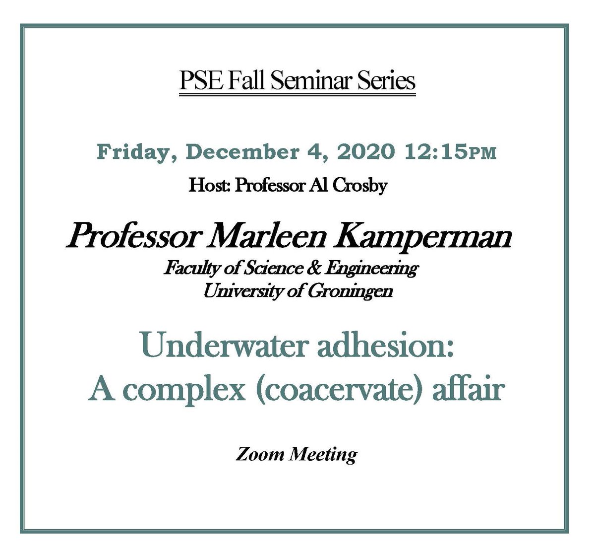 Polymer Science & Engineering Dept @ UMass Amherst tweet media